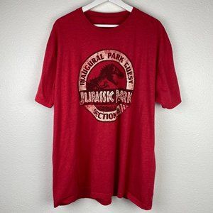 Universal Studios Jurassic World T Rex Dinosaur T-Shirt 2XL Inaugural Park Guest